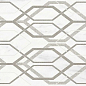 M4PZ Marbleplay Decoro Net White 30x90 MARAZZI Italy