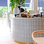 Y15FW05 Strip Синий глянцевый 1.5х14.5 29.4х31.3 Porcelain mosaic фото в миниатюре 9