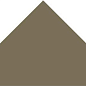 M6712 Треугольник зеленый 50х36х36 Metlah.Store фото в миниатюре