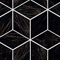 240833 MOSAICS T3-3D NERO 17x29,1 Versace (Gardenia Orchidea)