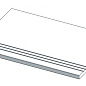 620040000122 Drift Grey Gradino Lineare 30x60 Atlas Concorde Russia