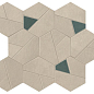 A0QO Boost Pro Cream Mosaico Hex Blue 25x28,5 Atlas Concorde