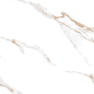 Calacatta Sharp Gold Белый Полированный 60х60 Ceradim