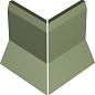 100TE0VEP Angle EXT PAR PALE GREEN VEP10x10 Winckelmans