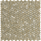 L244008671 Gravity Aluminium Hexagon Gold 30.7x30.4x04 L'Antic Colonial