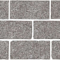 BR025T Бордюр Роверелла пепельный мозаичный 34,5x14,7x0,9 Kerama Marazzi