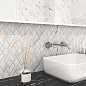 588143003 CALACATTA FANTASY MOSAIC 30x30 Eletto Ceramica