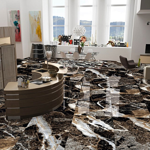 Kvill Black Italica Tiles