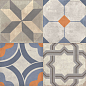 Heritage Mix Colour 33x33 Gresart