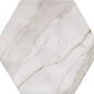 fLVA Roma Calacatta Esagono 25x21.6 FAP Ceramiche
