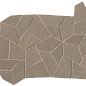 fPRP Sheer Taupe Gres Fly Mosaico 25x41,5 FAP Ceramiche