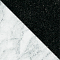 4101199 Flag Black White 18,6x18,6 41ZERO42
