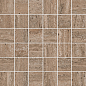 KMD2MSA019GR Декор Про Травертин мозаичный коричневый светлый матовый обрезной 30x30x0,9 Kerama Marazzi фото в миниатюре