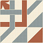 100E023D103 ENC 23 White (Grey Red) 10x10 Winckelmans