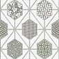 Декор Devore Light Geometria 31.5x63 Azori