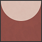 764137 Policroma Volta Mattone-Cipria Mat Ret 6mm 120x120 Cedit