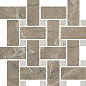 T038/SG6541 Серенада мозаичный бежевый тёмный лаппатированный 32x32 Kerama Marazzi