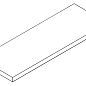 620070002067 Empire Calacatta Black Scal. Ang. Sx 33x160  Atlas Concorde Russia