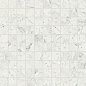 760957 Exalt Fairy White Mosaico Luc 3x3 30x30 Cerim