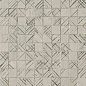 fOY2 Bloom Metal Grey Silver Mosaico 30,5x30,5 FAP Ceramiche