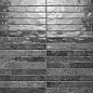 264012 Kist Lux Charcoal Glossy 4,8x45 La Fabbrica Ceramiche фото в миниатюре 2