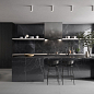 Amani Marble Dark Grey Polished Full Lappato 60x120 RAK Ceramics