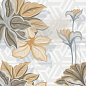 Flore Gris 20x20 (микс) VIVES