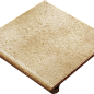 Ступень фронтальная Rounded Stair-tread Beige 33*33 Gres de Aragon