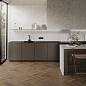 Wood Latina Brown Chevron Laparet