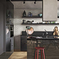 M12C Outfit Red Struttura Tetris 3D 25x76 MARAZZI Italy