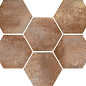 MMYK Cotti D Italia Marrone 21x18.2 MARAZZI Italy