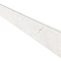 Плинтус NL00 Nolana White Неполированный 7x60 Estima