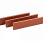 Фасадная Ригельная Вишня 320x79x14 Натуральный Клинкер фото в миниатюре