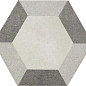R4DT Rewind Decoro Geometrico Vanilla 21х18.2 Ragno Marazzi