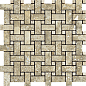 155314 Imperial Intreccio Tivoli Nat/Ret. 30x30 La Fabbrica Ceramiche