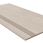 TN00 Ступень Ivory неполированная с насечками 30x60 Estima