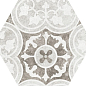 22099 Hexatile Cement Garden Grey 17,5x20 (17 видов паттерна) EQUIPE