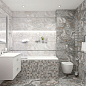 Мозаика Gray серый 30х30 Laparet