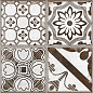 TWU2550BOH17 Boho рельефная 249x500x8 Alma Ceramica (Уралкерамика)