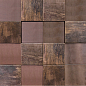 L241713771 Metal Bronze 3D Cubes 30x30 L'Antic Colonial