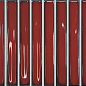 133482 Osaka Bars Red 12,5x25 DNA Tiles фото в миниатюре