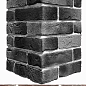302-75 Лондон брик угол 9х22x6.5 White Hills