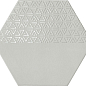 Hexamix OPAL DECO GREY 28,5x33 Realonda