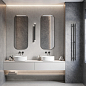 CZ-SL02-B Listello Gris Solido 80x160 Creanza