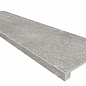 TN01 Grey Неполированная без насечек 33x120 + Подступенок (14,5x120)) Estima