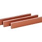 Фасадная Ригельная Вишня 320x44x14 Натуральный Клинкер фото в миниатюре