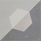 Epica Gris Ornato 20x20 Ceramicalcora
