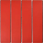 Y45P806 Strip Красная матовая 4.5x19.5 28.8x19.5 Porcelain mosaic фото в миниатюре