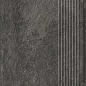 Carrizo Basalt Stopnica Prosta Struktura Mat 30x60 Paradyz