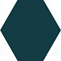 KMD2SRB011BN Декор Риад бирюзовый тёмный глянцевый 13,5x7,8x0,9 Kerama Marazzi